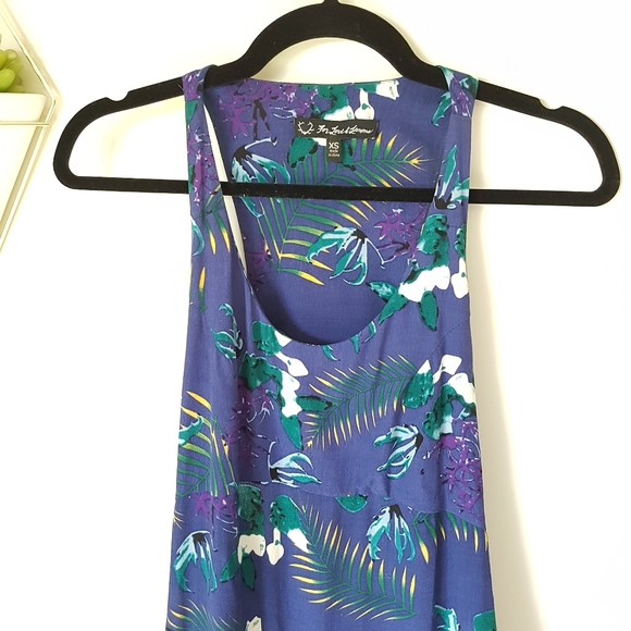 FOR LOVE AND LEMONS 💓&🍋 Blue Tank Maxi Dress XS - Picture 4 of 9